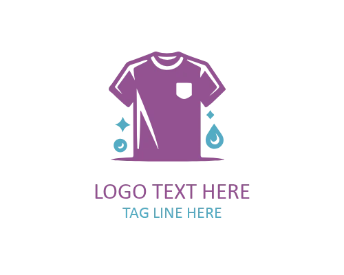 Premium Washing Shirt Logo for Professional Laundry Branding