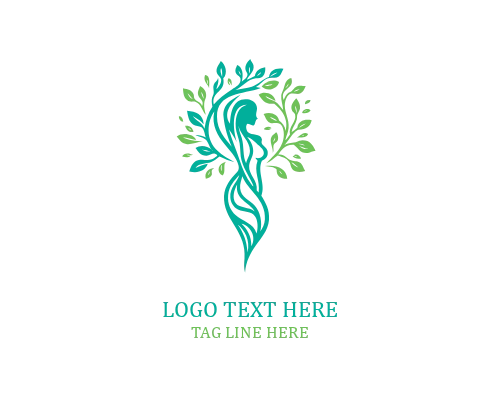 Premium Women Tree Logo