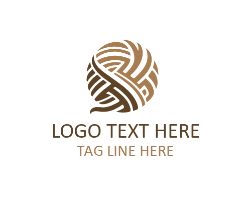 Premium Wool Yarn Brand Logo