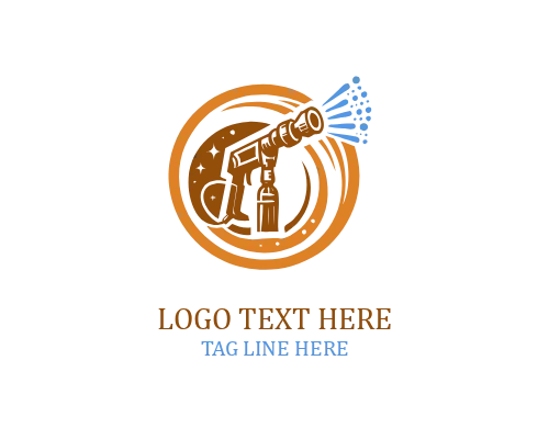 Pressure Washer Equipment Logo