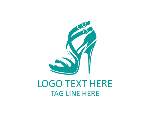  Prestige Aura Heel Logo for Luxury Women Fashion Brands