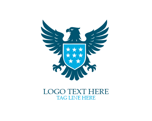 Prestige Eagle Crest Logo
