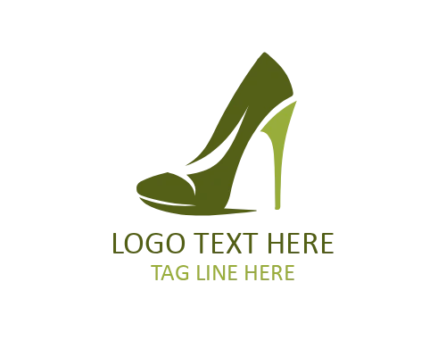 Prestige Glow Heel Logo for Luxury Fashion Brands