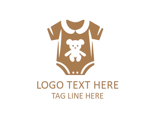Printed Baby Clothes Logo for Creative Kids Brands