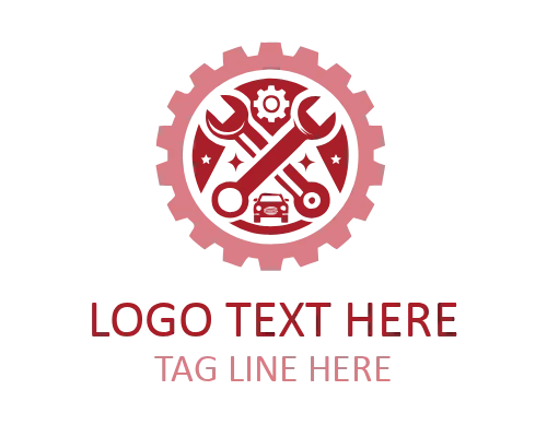Pro Auto Mechanic Logo