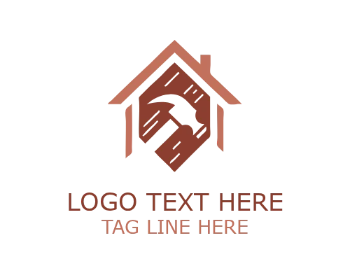 Pro Builder Hammer Logo