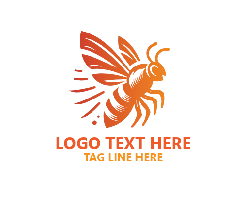Professional Bee Mark Logo for Corporate Branding