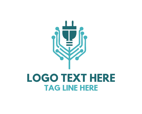 Professional Electrical Wiring Logo for Residential and Commercial Services
