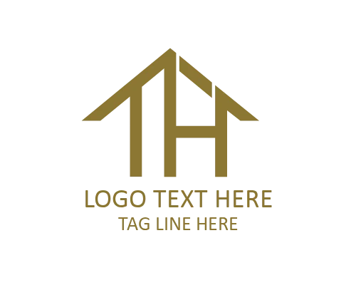 Professional Gradient Letter H home Logo for Brand Identity