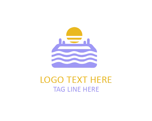  Professional Lap Swimming Pool Logo for Competitive Training