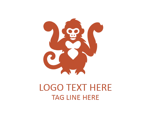 Professional Monkey Brand Logo