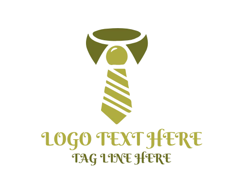Professional Office Tie Business Logo