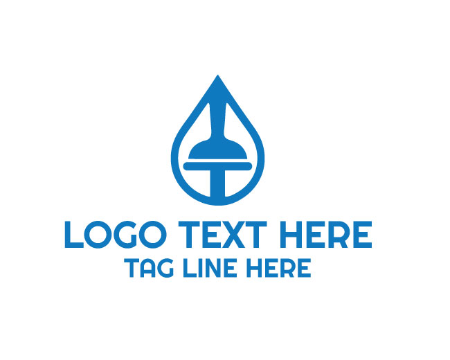 Professional Water Repair Logo