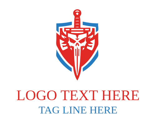 Protection Shield Military Logo