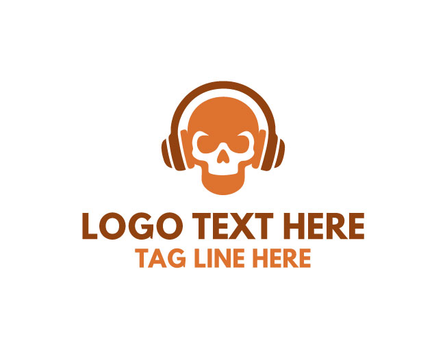 Pulse Skull Headphone Logo
