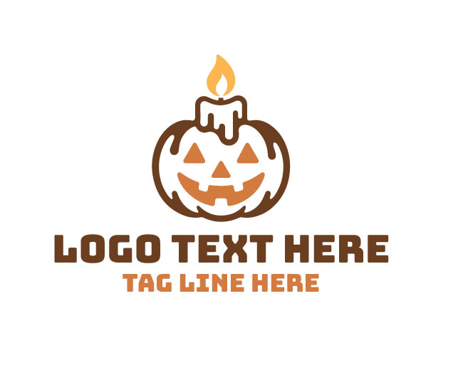 Pumpkin Candle Logo