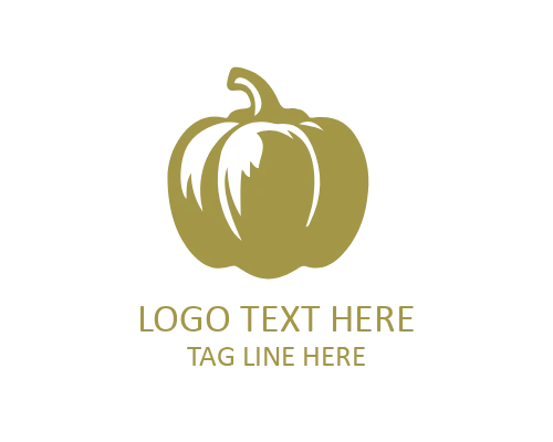 Pumpkin Farm Agriculture Logo