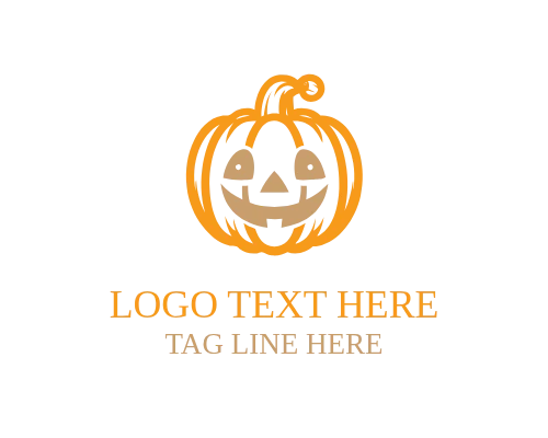  Pumpkin Gloom Face Logo