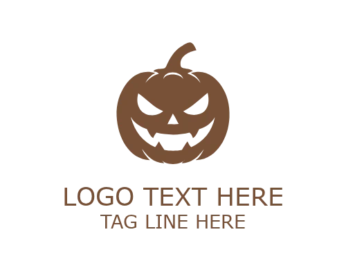 Pumpkin Jester Grin Logo