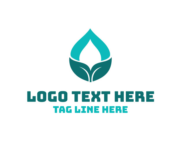 Pure Eco Drop Logo