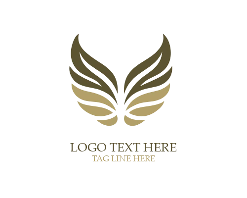  Pure Light Angel Wings Logo