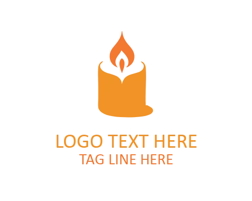 Pure Light Candle Logo