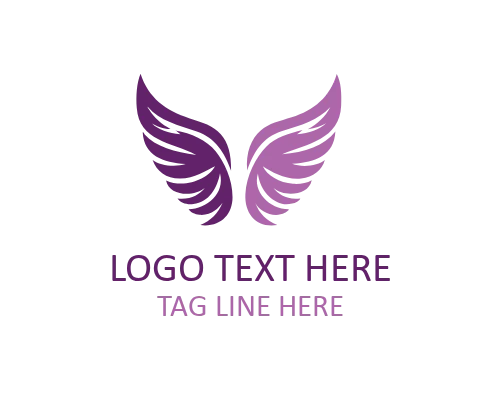 Pure Line Angel Wings