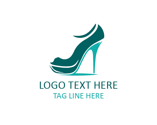  Pure Line Heel Logo for Minimal Fashion Branding