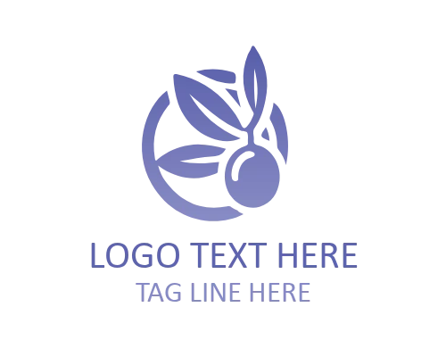 Pure Nature Olive Tree Logo