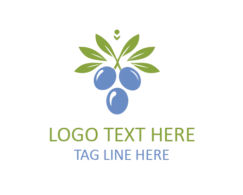 Pure Olive Drop Tree Logo