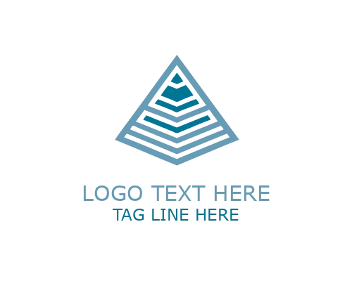 Pyramid Structure Logo