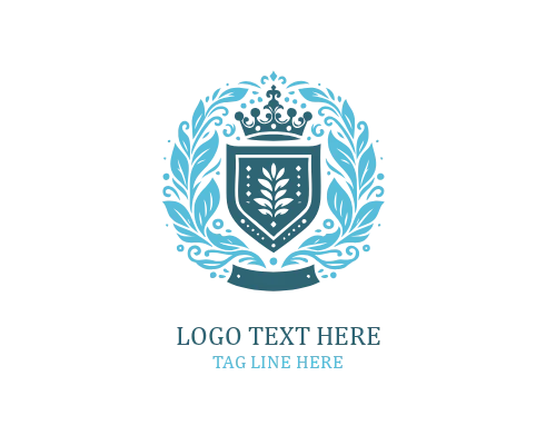 Queen Royal Shield Logo