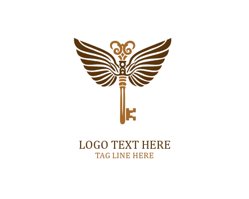Quiet Ascent Wings Key Logo