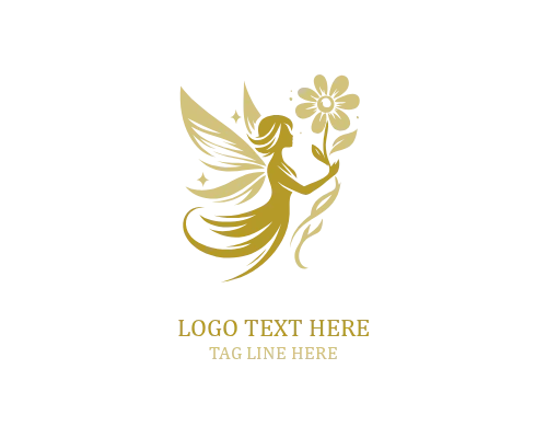 Quiet Forest Fairy Logo