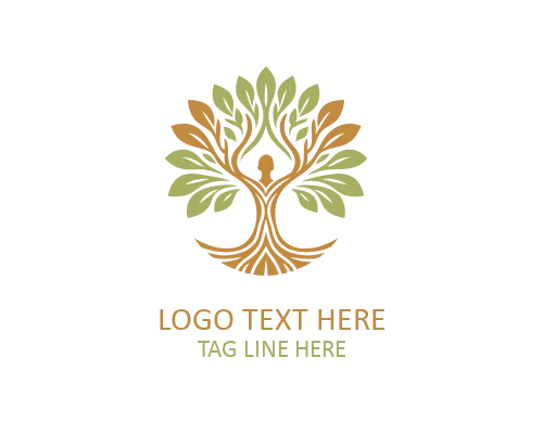 Quietmind Women Tree Logo