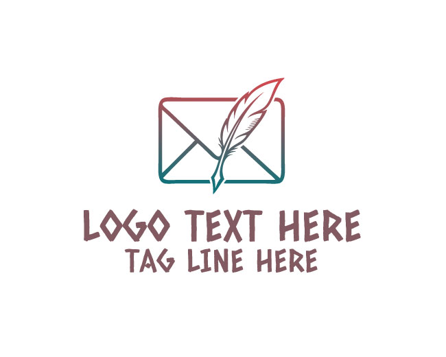 Quill Mail Seal Logo