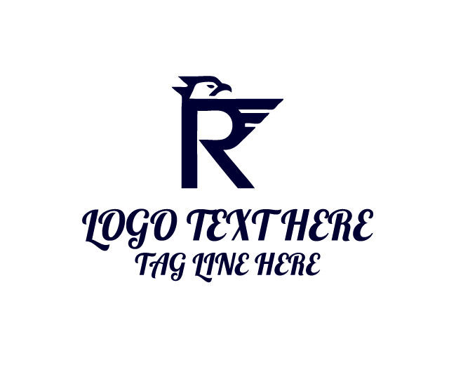 R Flying Bird Logo
