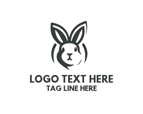 Rabbit Animal Logo