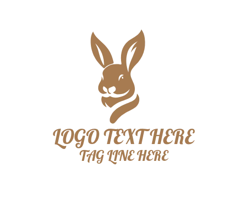 Rabbit Mascot Logo