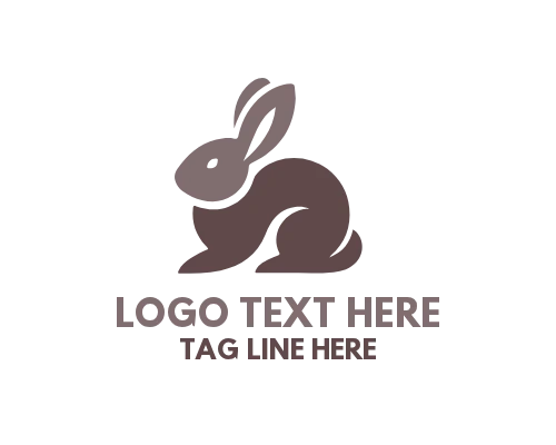 Rabbit Pet Shop Logo
