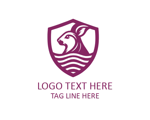 rabit Animal Shield Logo for Agility and Strength Brands