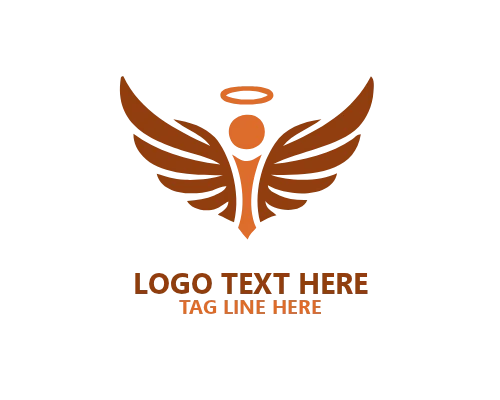 Radiant Angel Wings Logo