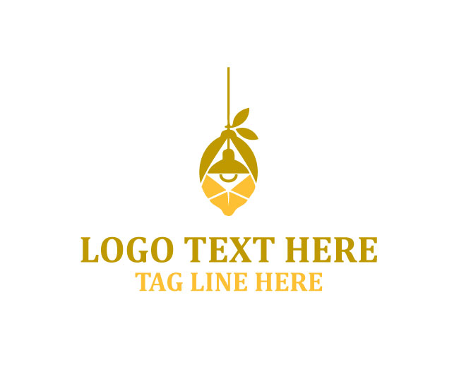 Radiant Lemon Lamp Logo