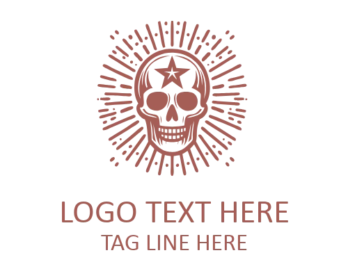 Radiant Star Skull Emblem