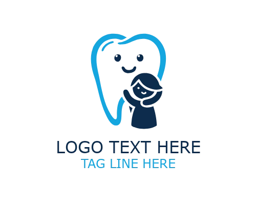Rainbow Paediatric Dentistry Logo for Children Dental Clinics