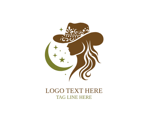 Ranch Life Cowgirl Logo