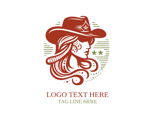 Ranch Soul Cowgirl Logo
