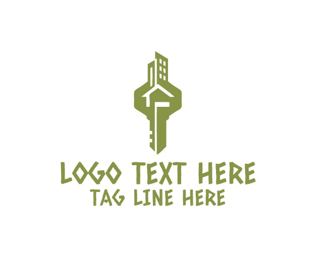 KEY Real Estate Building Logo