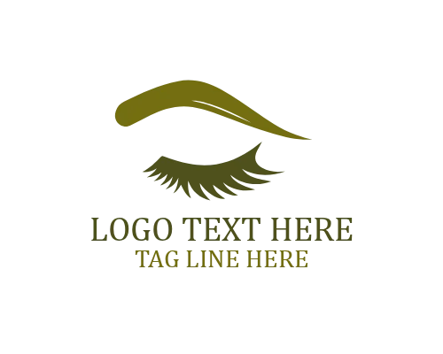 Refined Eyebrow Arch Beauty Logo