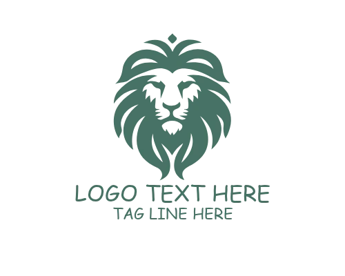 Refined Power Elegant Lion Logo